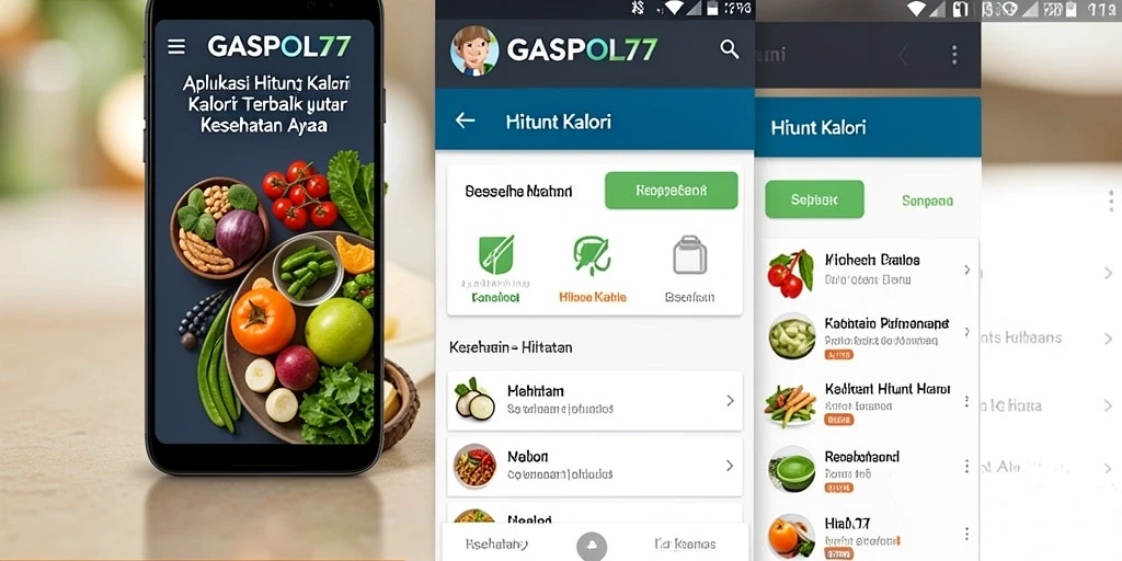 Tampilan antarmuka GASPOL77 yang sederhana dan fungsional.