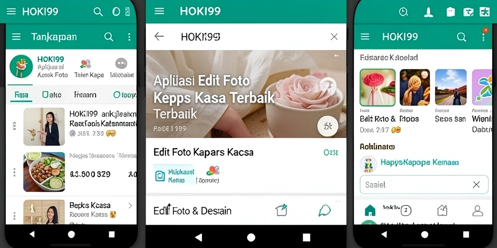 Antarmuka HOKI99 yang intuitif untuk Edit Foto Kertas Kaca.