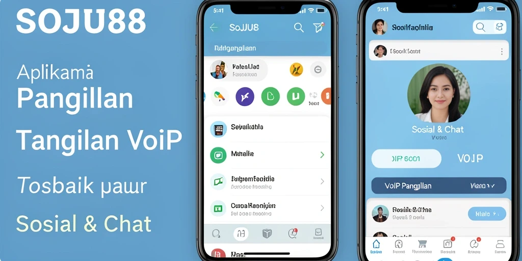 Antarmuka SOJU88 yang user-friendly untuk panggilan VoIP.