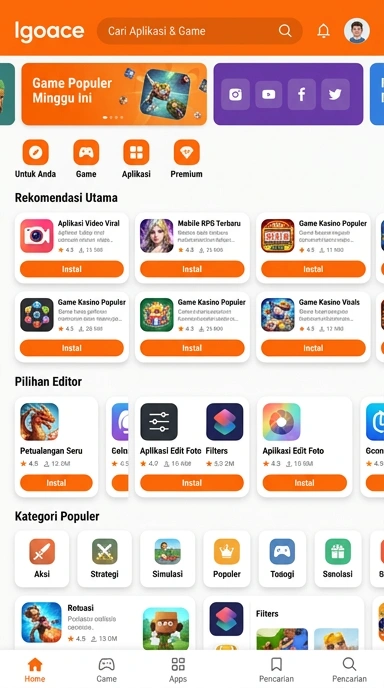 Akses Terpadu: Katalog Aplikasi Populer di lgoace
